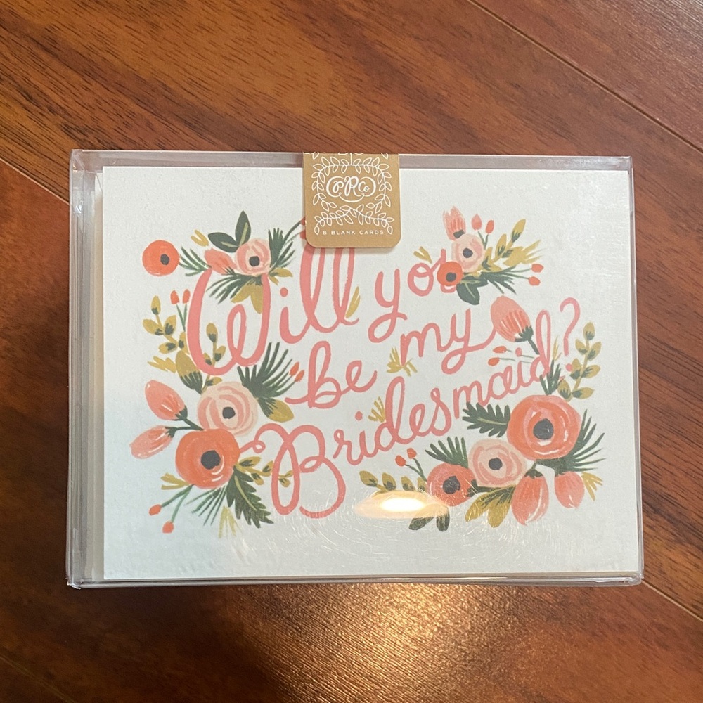 Rifle Paper Co. 'Will you be my Bridesmaid?' Floral Card Set
